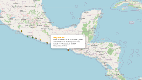 Mapa sismo plk