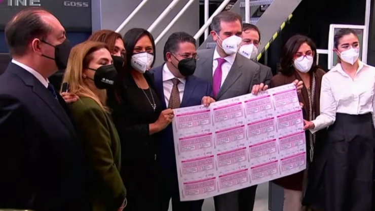 INE boletas Revocación de Mandato