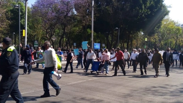 manifestaciones hoy 11 de febrero CDMX