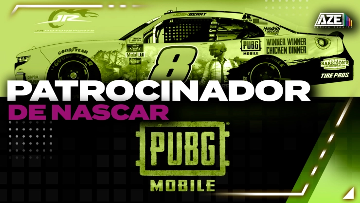 PUBG Mobile llega a la Nascar