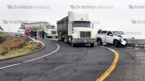 Accidente libramiento Xalapa
