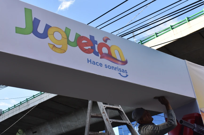 El contenedor de la edición 28 del Juguetón Azteca ya está listo para tu visita.