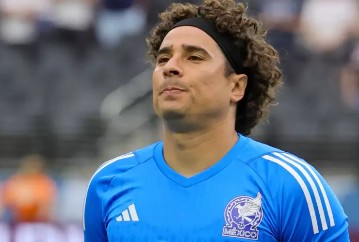 Guillermo Ochoa con la Selección Mexicana en la Nations League