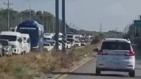 ACTUALIZACIÓN VIAL: Libre el paso en la carretera federal 307, vía Akumal-Tulum, tras fatal accidente