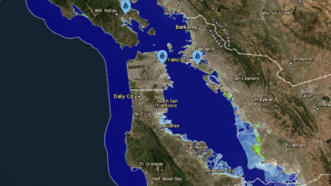 La inundaci&oacute;n seg&uacute;n la NOAA