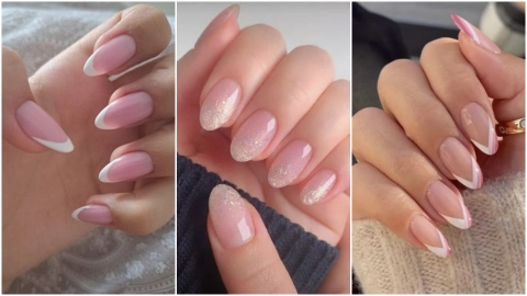 Diseños de uñas rosa pastel
