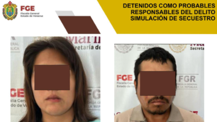 Detienen a dos personas por fingir secuestro y cobrar el rescate en Coatzacoalcos