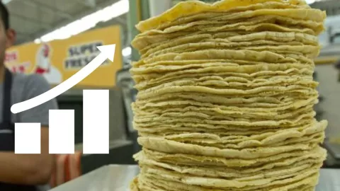 La inflación en México llega a 8.70%; tortilla y alimentos al alza