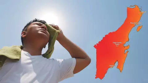 ¿Quintana Roo con temperaturas arriba de los 45°C? Estos son los 11 estados afectados por la tercera ola de calor 2024 en México