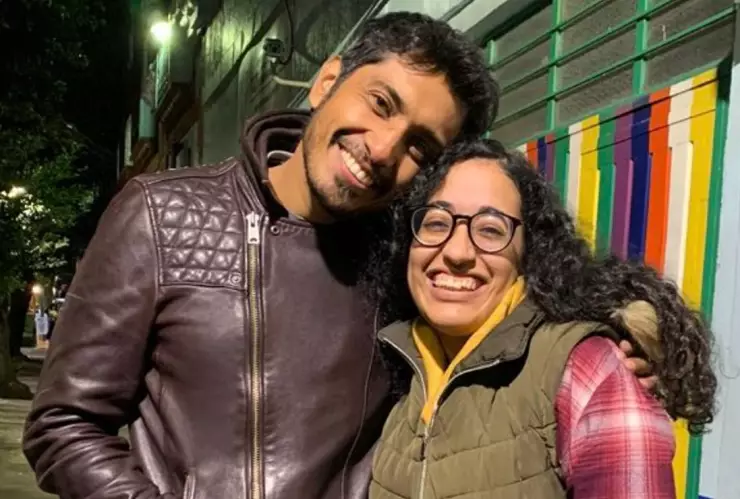 Tenoch Huerta y Jumko Ogata