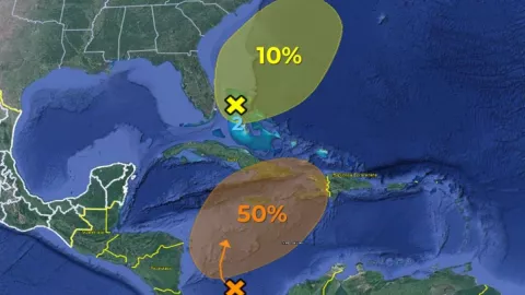 ¿Se forma ciclón tropical en Cancún Esto dice el pronóstico del Servicio Meteorológico Nacional