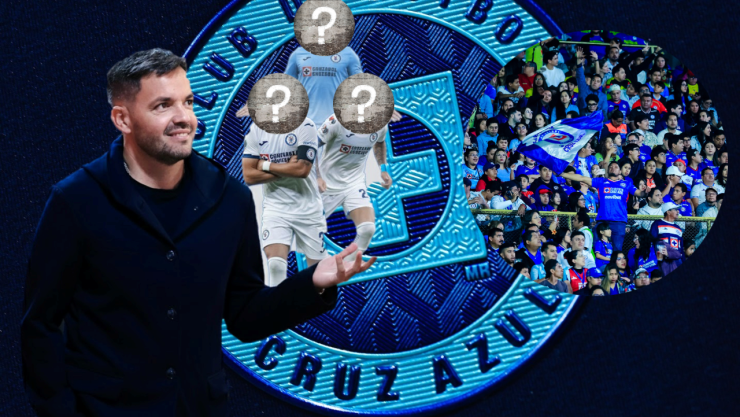 Los 3 jugadores que los aficionados piden a Nicolás Larcamón en Cruz Azul y ni él se lo imaginaba