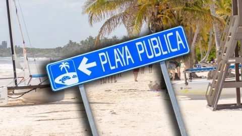 Garantizan acceso libre y gratuito a playas públicas de Tulum