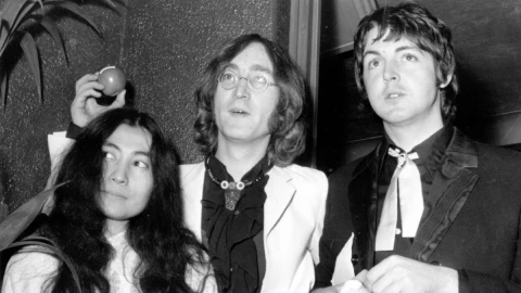 Paul McCartney, Yoko Ono y John Lennon