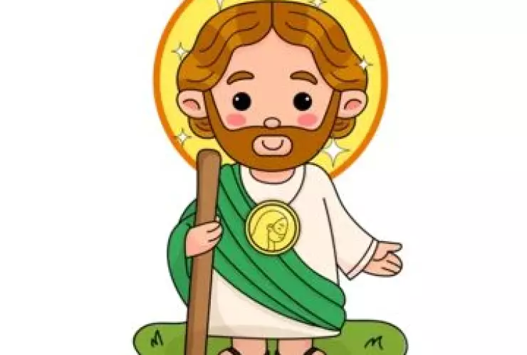 Imagen para tatuarse de San Judas Tadeo (12).jpg