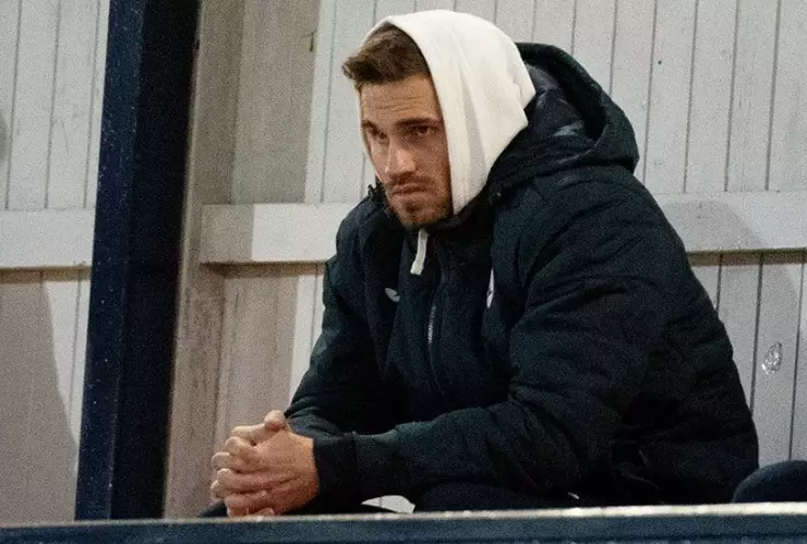 David Goodwillie, nuevo jugador del Raith Rovers a pesar de ser condenado por violación.