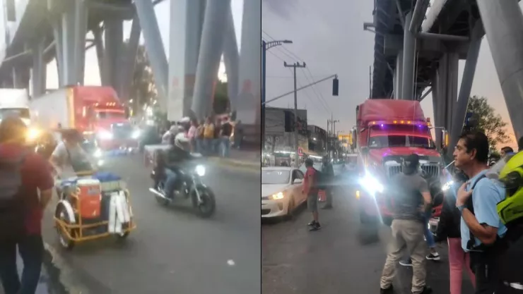 Tragedia en CDMX: Tráiler atropella a mujer en Iztapalapa y sobrevive su hija