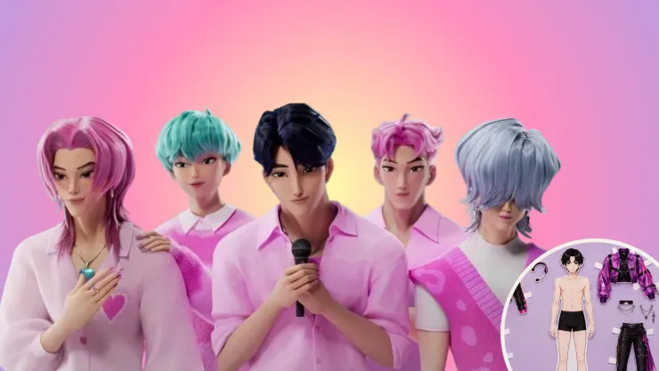 4 ideas de figuras imprimibles de los Saja Boys de K-Pop Demon Hunter para vestir