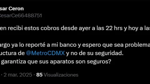 Cobros injustificados a usuarios del Metro CDMX
