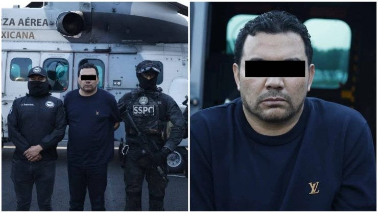 Captura de “R1", presunto autor intelectual del homicidio de Carlos Manzo.