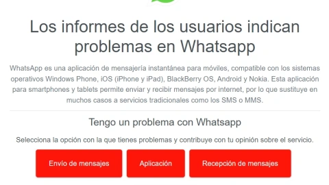 Usuaros reportan fallas de WhatsApp a nivel mundial hoy 2 de agosto de 2023