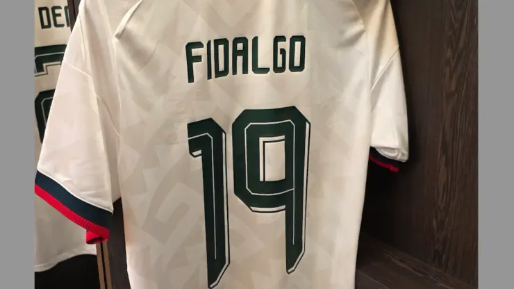 Álvaro Fidalgo número vs Portugal con la Selección Mexicana