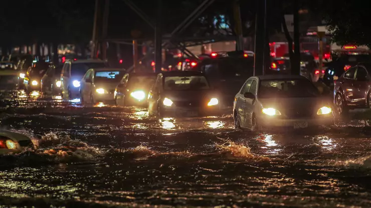 Fuertes lluvias en la CDMX