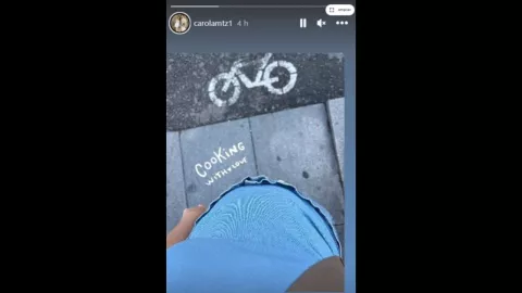 Carola Martínez anuncia su cuarto hijo con Checo Pérez