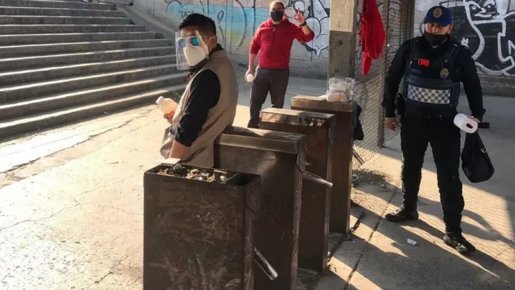Instalan consultorios médicos en Central de Abastos de la CdMx. por Covid-19.