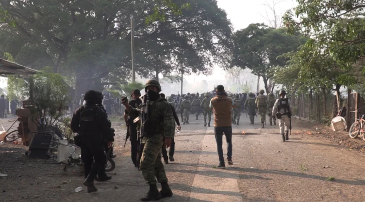 Frontera Comalapa enfrentamiento pobladores ejercito