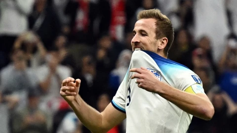 Harry Kane, delantero de Inglaterra