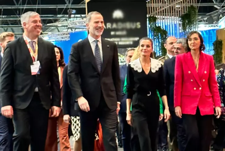 Los reyes de España inauguran la edición 43 de la Fitur 2023