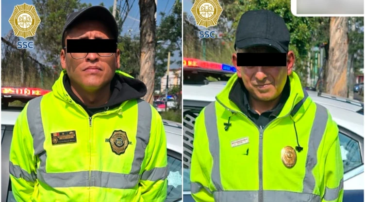 Policías de CDMX falsos pedían dinero en Iztapalapa y los detienen.