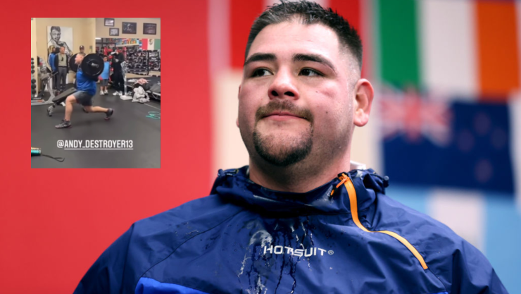 Andy Ruiz entrenando en el gimnasio previo a Luis Ortiz.jpg
