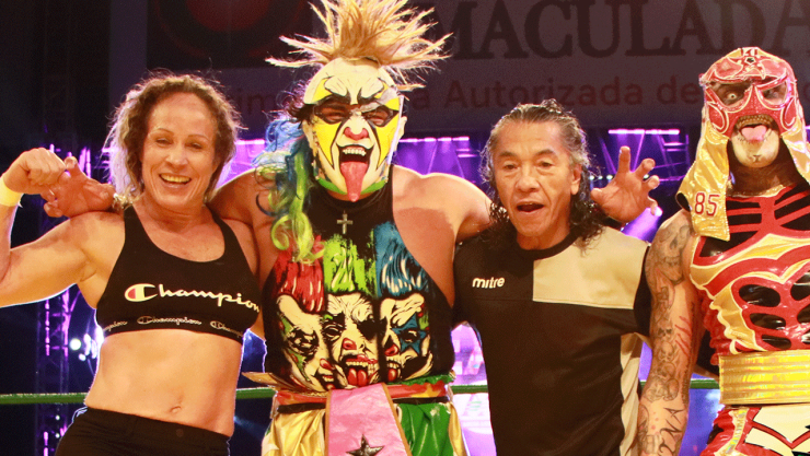 Negro Casas y Dalys llega a la Tiple A y se suben al ring