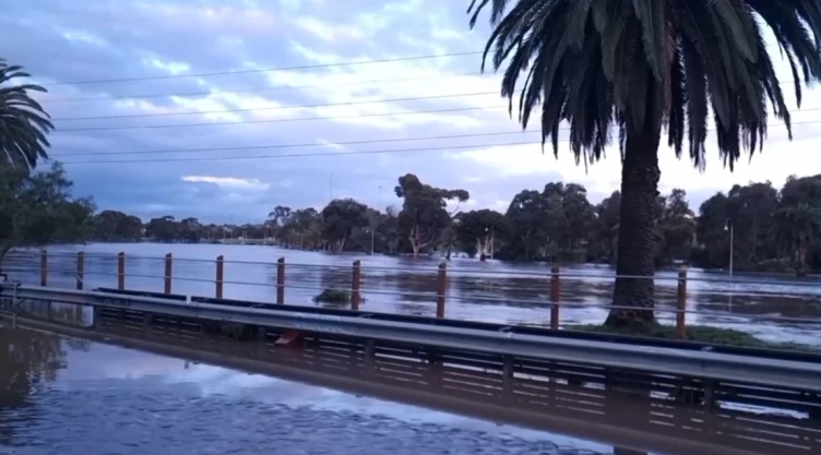 Australia inundaciones casas