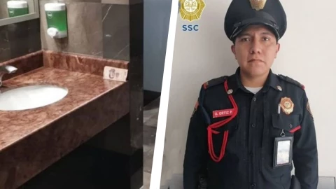 Un elemento de la Policía Bancaria e Industrial en CDMX encontró en uno de los sanitarios del Instituto Nacional de Cancerología un fajo de billetes con un total de 9 mil pesos.