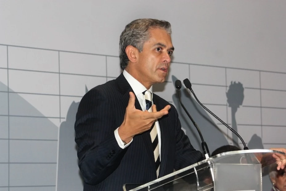 Miguel Ángel Mancera, jefe de Gobierno del Distrito Federal