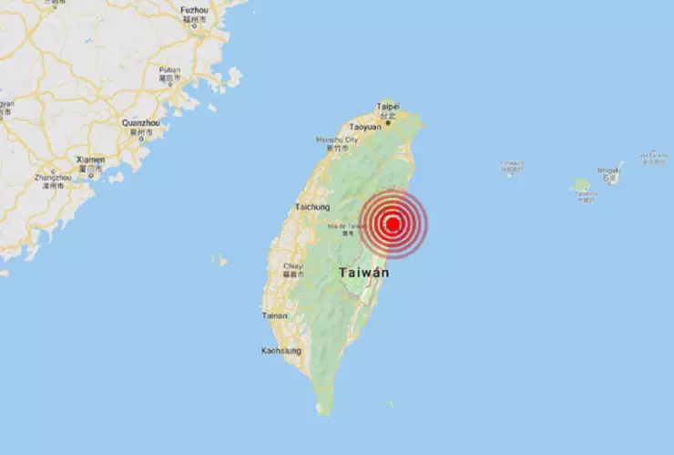 sismo taiwan