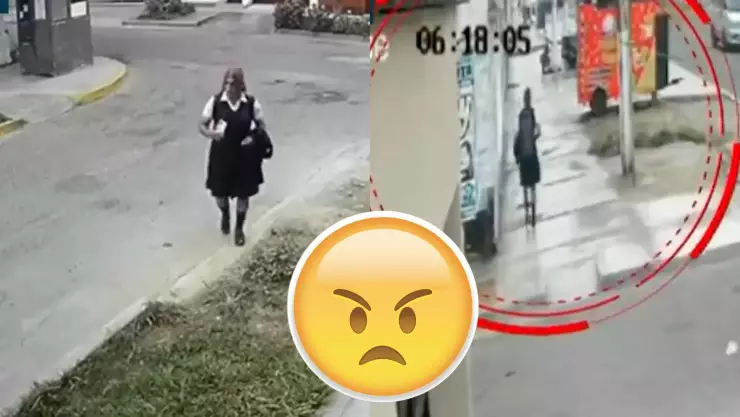 ¡Indignante! Hombre se vestía de alumna para acosar a mujeres; quedó en libertad |VIDEO