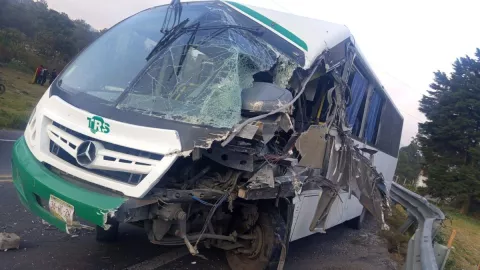 Choque en la Xalapa Perote