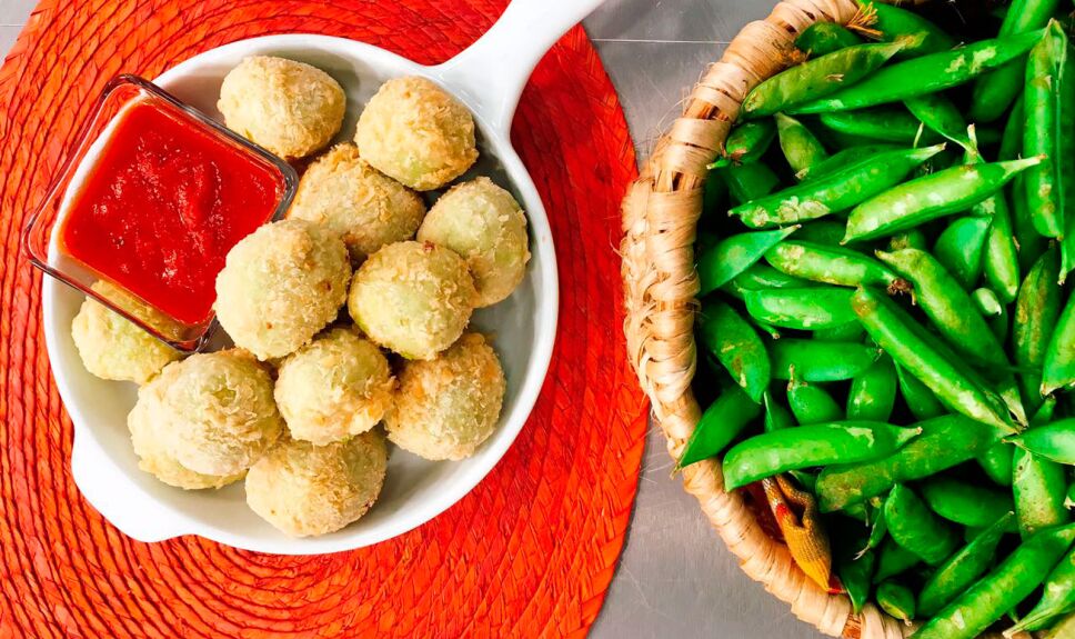 receta croquetas de chícharo