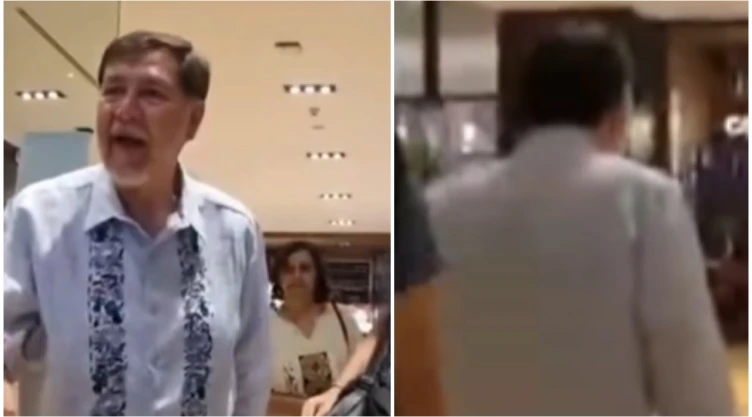 Fernández Noroña no fue bien recibido en un restaurante y lo corren.