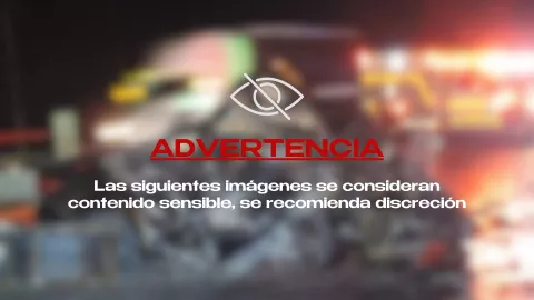 ¡IMÁGENES SENSIBLES! Brutal accidente deja dos muertos en Aguascalientes; así fue como ocurrió
