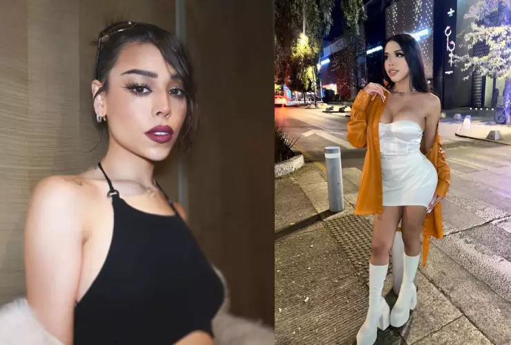 Danna Paola y Yeri MUA.