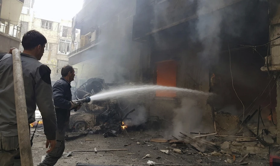 Siria bombardeo escuela