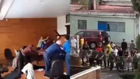 Toma de instalaciones del Club Britania Zavaleta genera caos y movilización de autoridades en Puebla