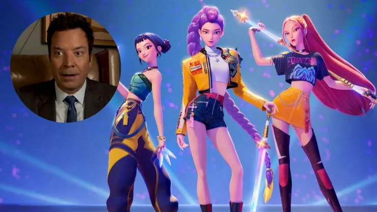 K-pop demon hunters x jimmy fallon