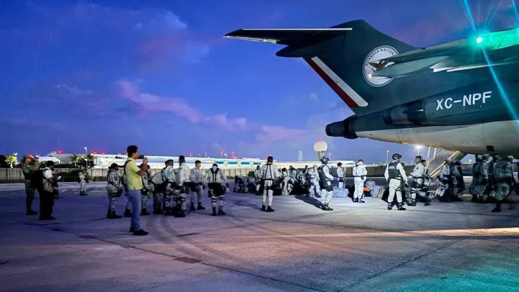 VIDEO: México comienza despliegue de 10 mil soldados a la frontera con Estados Unidos