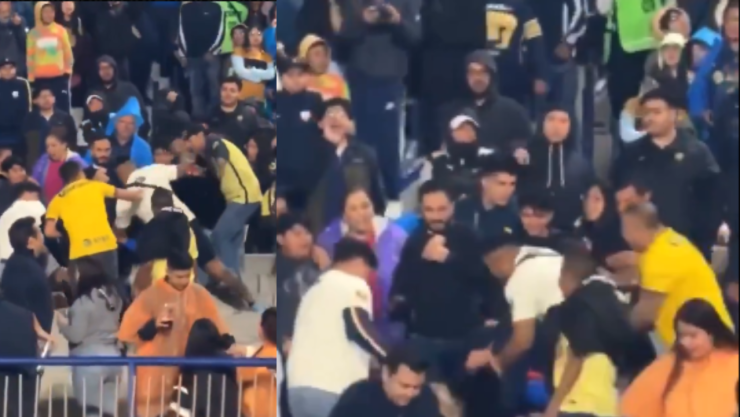 Excapitán de Burros Blancos del Poli golpea a un aficionado en el clásico América contra Puma